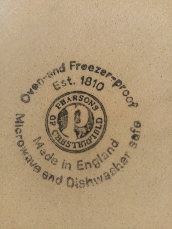 Pearson's Flour Storage Jar/Pot with lid