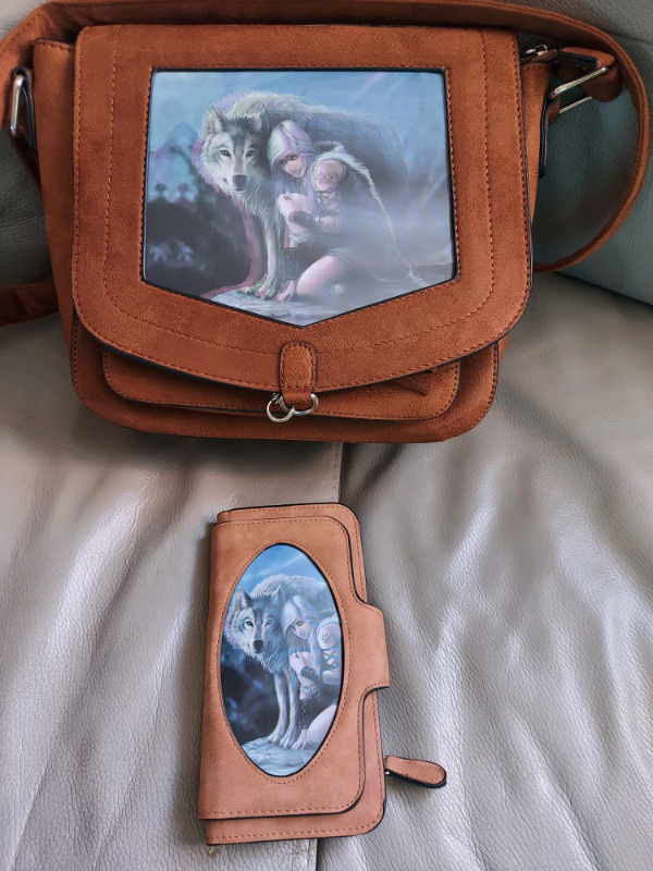 image for Anne stokes bag and purse 