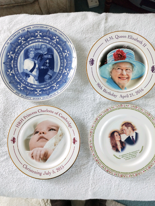 Commemorative Royal Plates