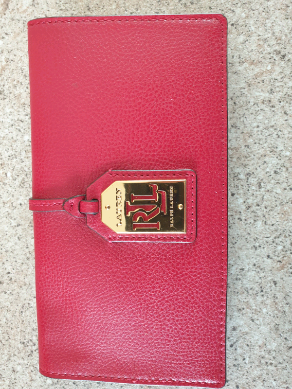 image for 2 Brand new designer 2 ralph lauren leather purses
