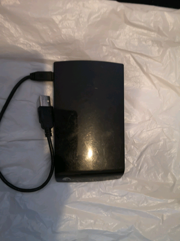image for Seagate 320gb portable hard drive. 