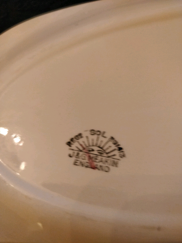 Vintage collectible platters