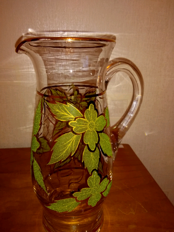image for Vintage Glass & Jug Set  