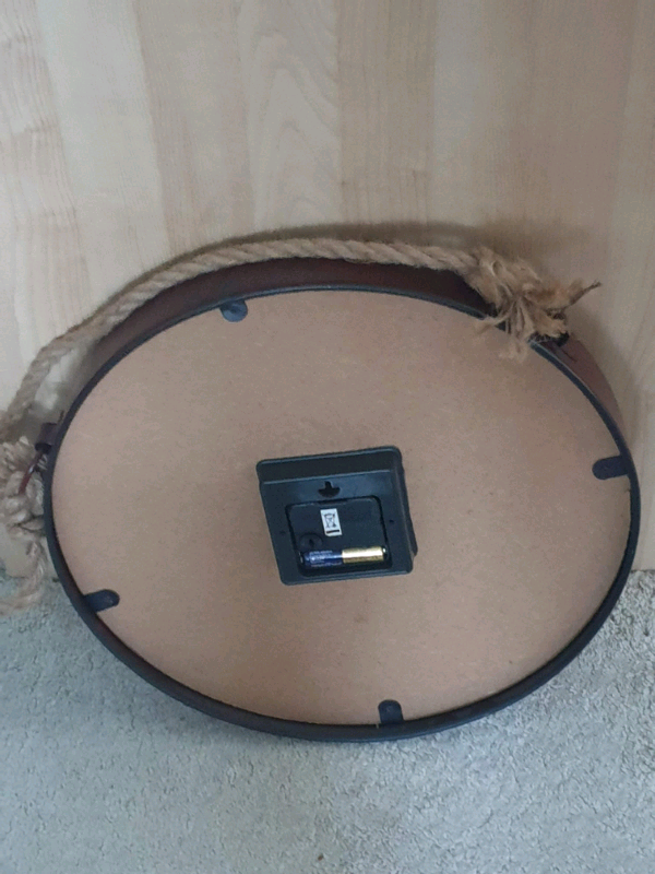 14" diameter wall clock reproduction Bistro
