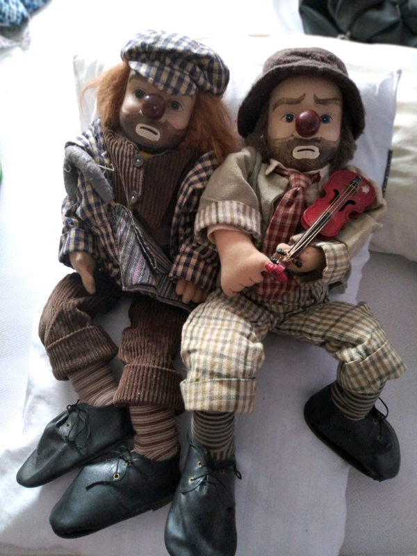 image for  Large vintage clowns 