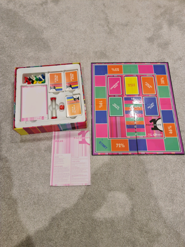Board Game 8 out of 10 cats