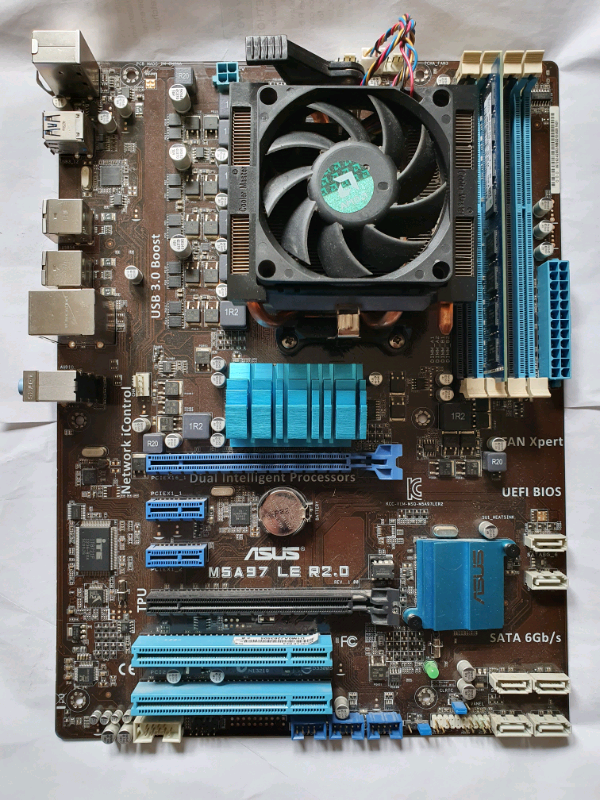 image for MOTHERBOARD, CPU and RAM