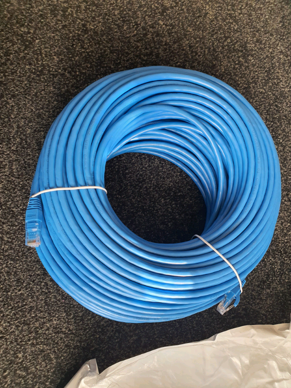 20m meter Cat 6 Ethernet Lan Cable RJ45  250MHz 1000Mbps Internet bran