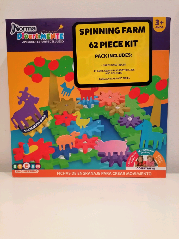 image for Christmas Gift ideas 62 Piece Farm Set Kids Toy NEW