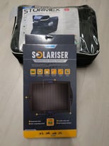Motorcycle cover & solar charger