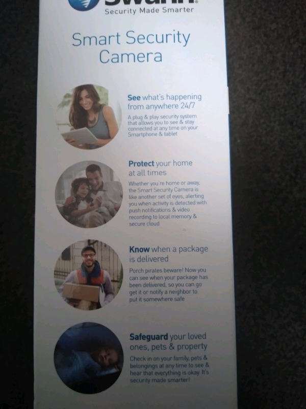 Swann smart security camera 