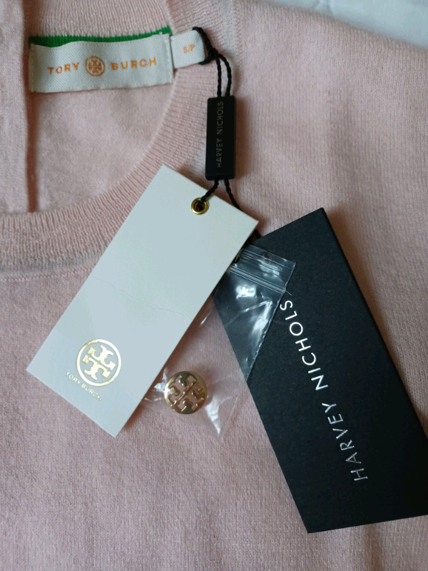 Light pink cashmere Tory Burch jumper