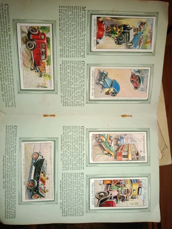 REDUCED price! collection of 5 cigarette card albums. 