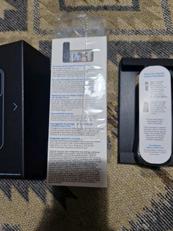 Blink video door bell