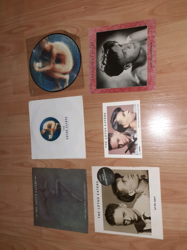 image for 5 x the lotus eaters vinyl singles 