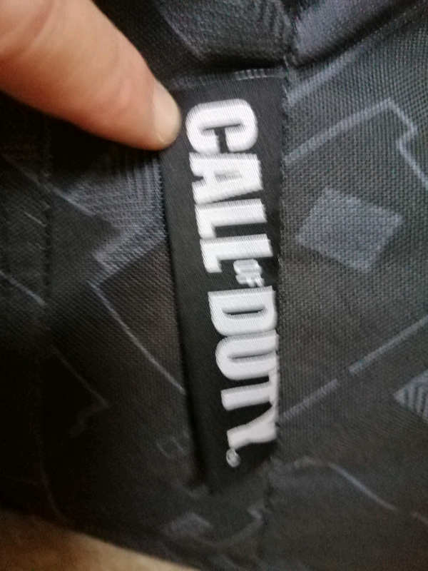 Call of Duty Gaming Beanbag and footstool - like new! 