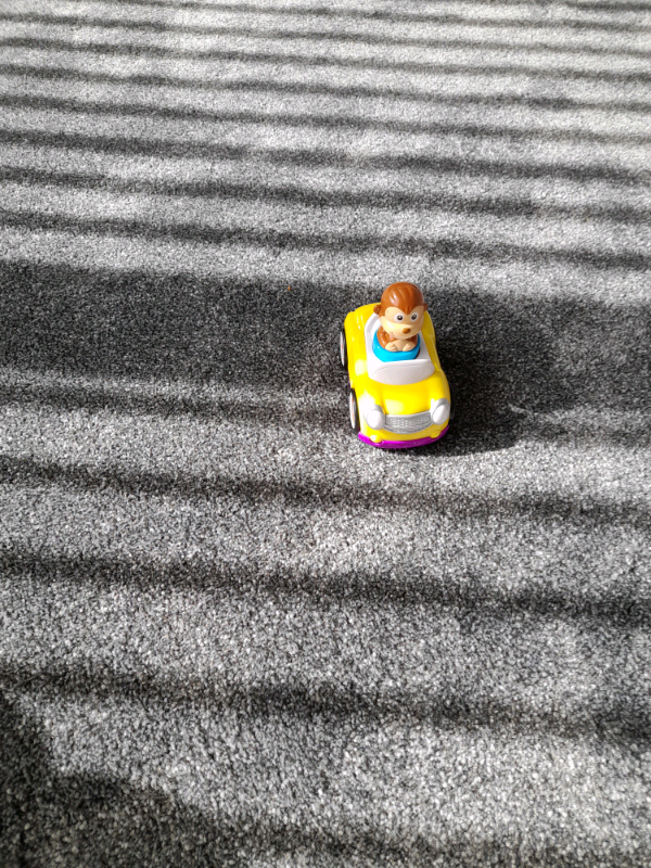 Toy push and go car
