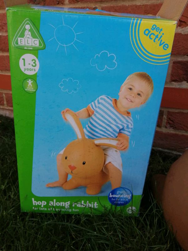 ELC hop along inflatable rabbit 