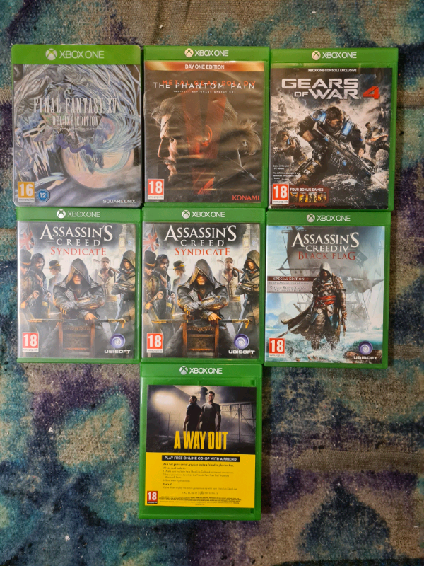 image for Xbox one games/ all different prices