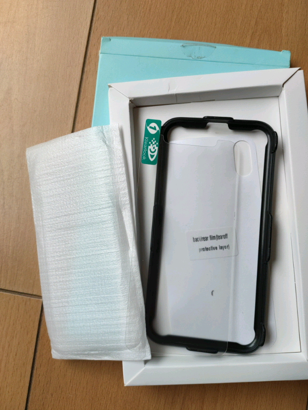 iPhone X case+ screen protector