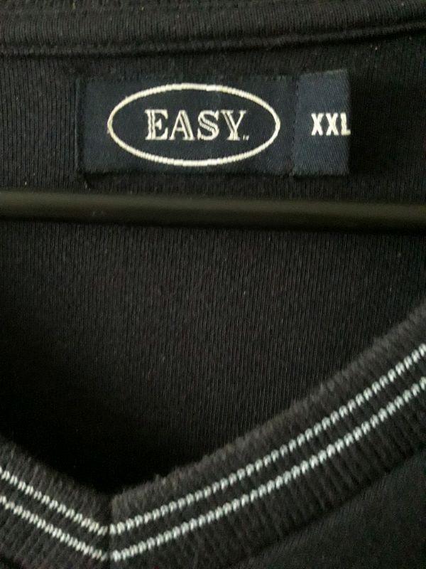 Men's easy polo shirt blue size (2XL) in good condition 