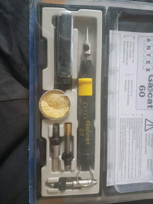 Gascat 60 Butane Gas Soldering Tool kit