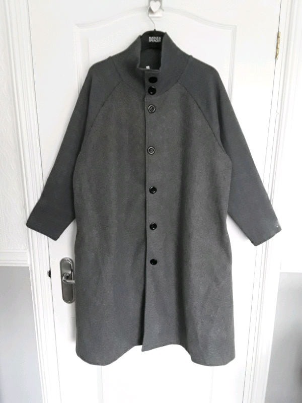 image for Airydress women's sz L New coat, ribbed sleeves & neck (Peterlee)