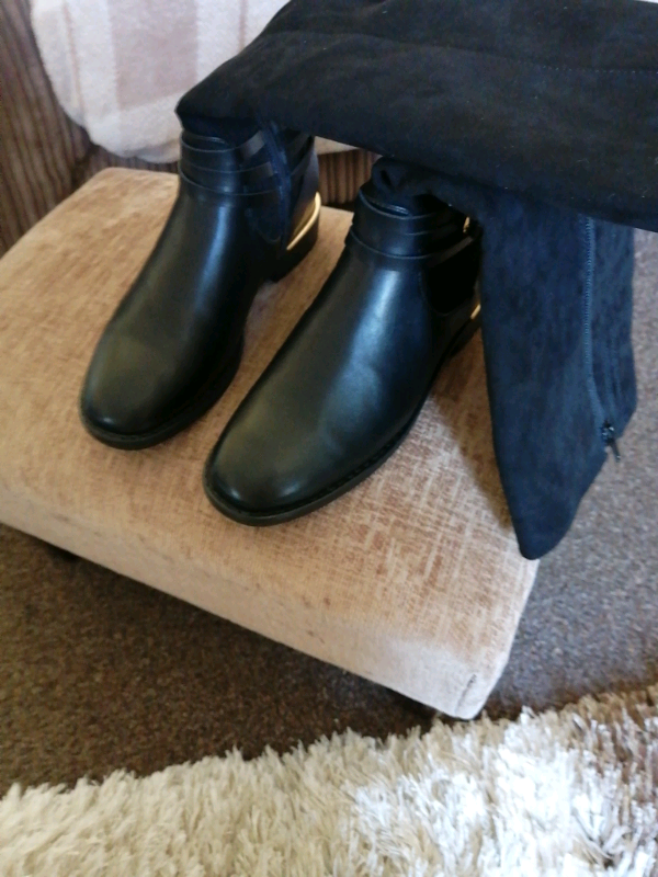 Black knee dechmemann boots