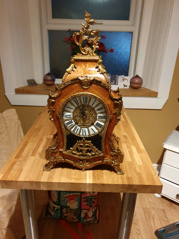 image for For sale original victorian mantle clock. 