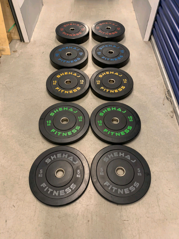 image for Brand new Bumper Weight Plates Olympic Size  5kg 10kg 15kg 20kg 25kg