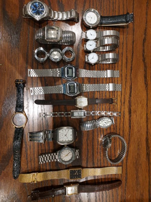 Job lot of watches