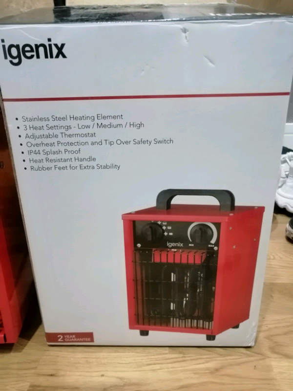 image for Igenix fan heater
