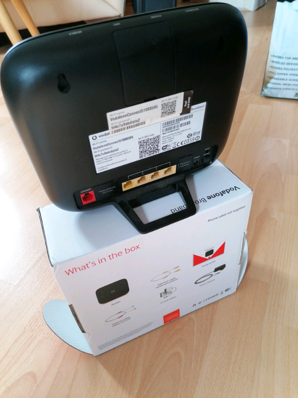 Router.. Broadband... Vodafone. 