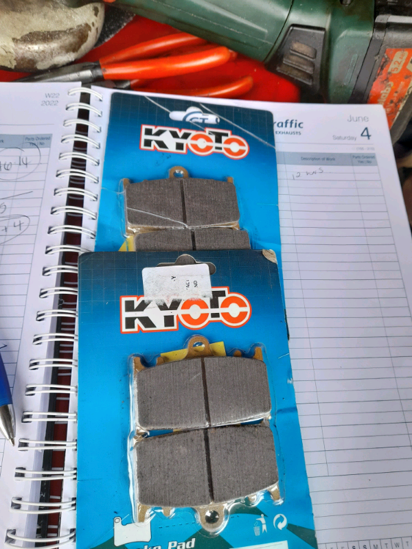 Kyoto front brake pads 