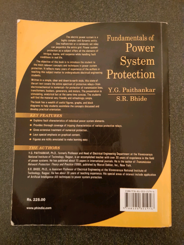 Fundamentals of Power System Protection 