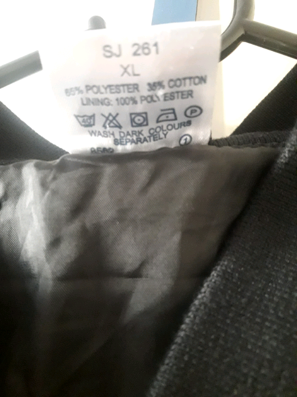 Men's casual jacket (XL) black new