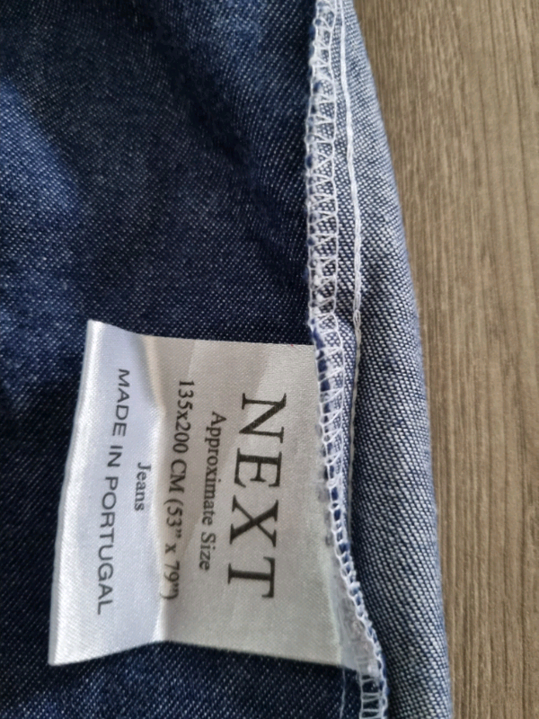 Next Blue Denim Single Bedset