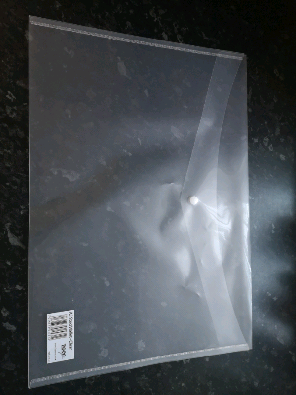 A3 stud wallet folder (brand new).