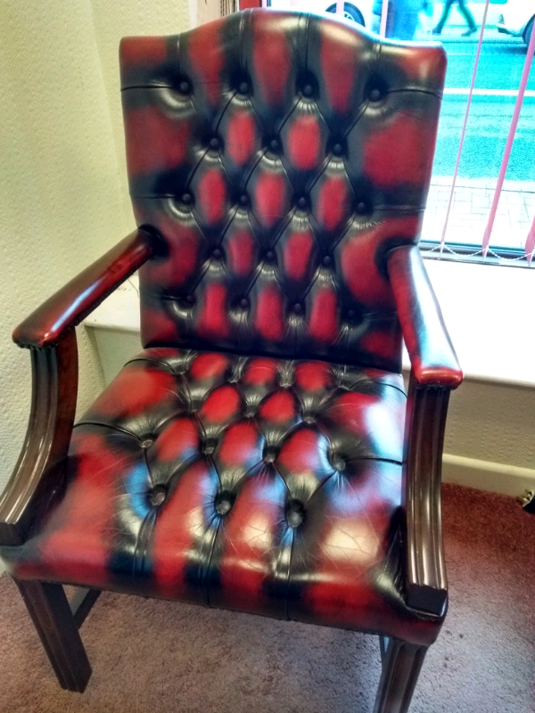 Chesterfield Captains Chair 