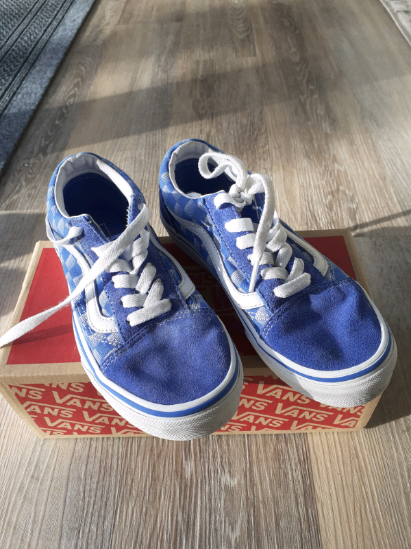 Kids Size 2 Vans Off The Wall Boxed Trainers
