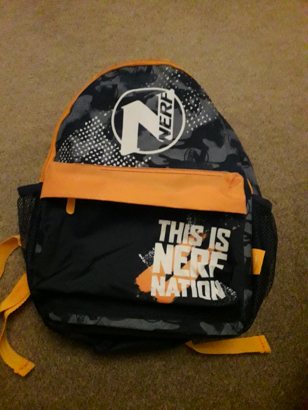 Boys Nerf backpack. Brand new
