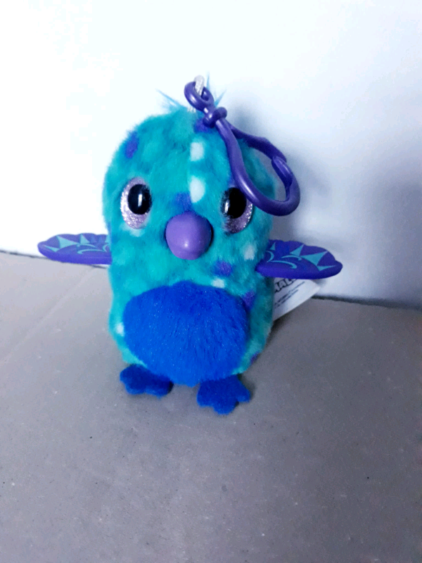 Hatchimals Keychain Plush Owl Toy