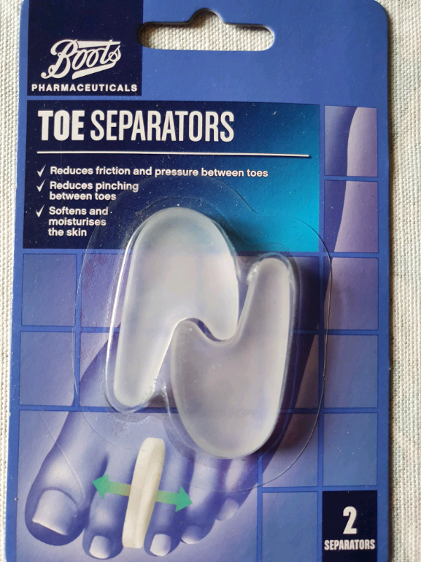 image for Toe Separator:Reducing Pinching/Pressure Between Toes