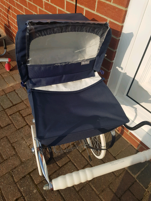 Dolls silver cross pram 