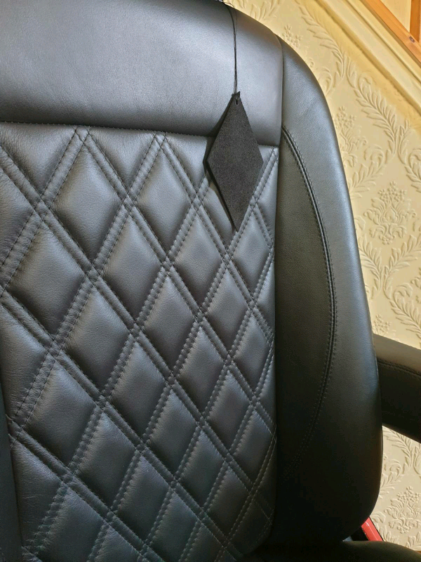 Mercedes Sprinter/VW Crafter Seats 2006-18 REAL LEATHER RETRIMMED