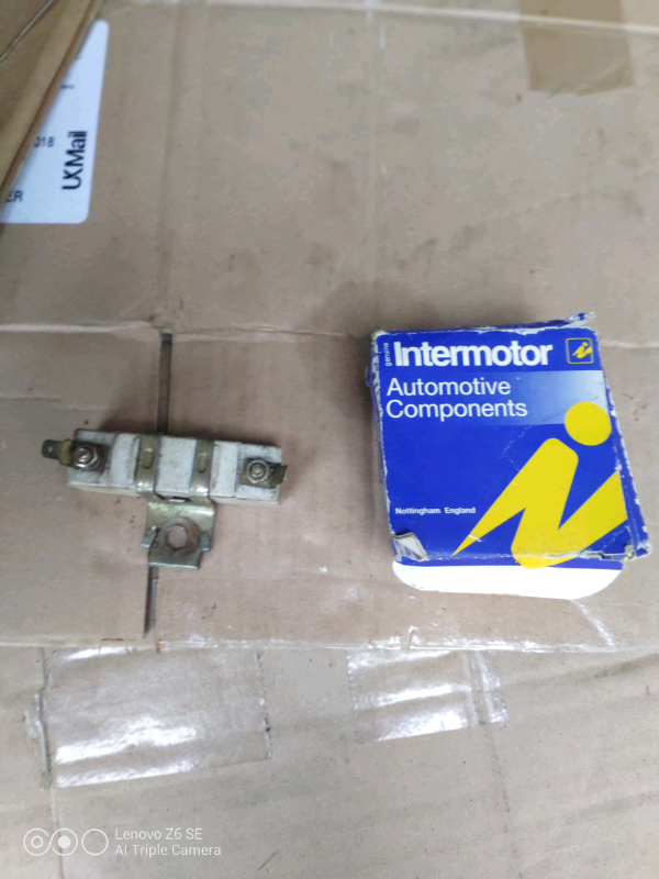 Triumph TR7 V8 Intermotor ballast resistor