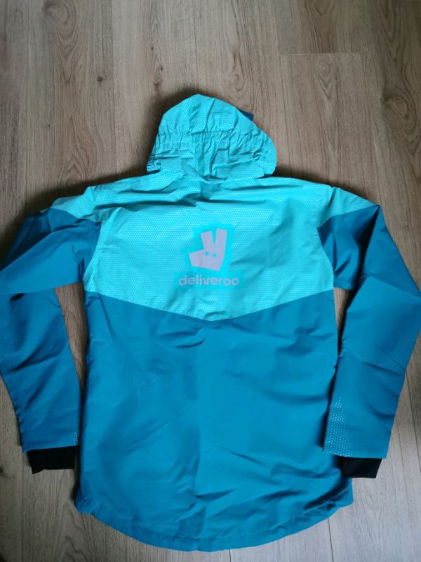 Deliveroo Waterproof Coat - New With Tags, Size Small