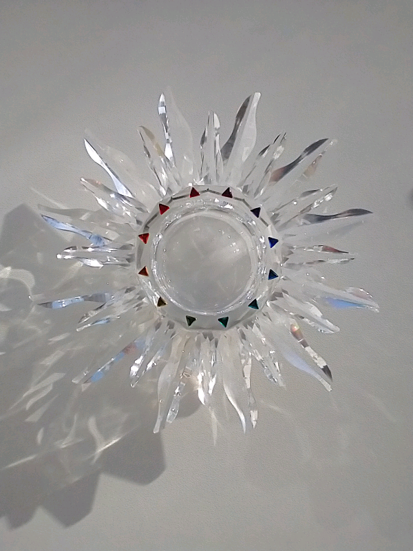 Swarovski crystal Solaris Candle Holder 
