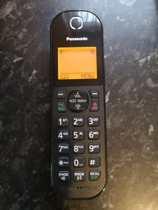 Panasonic cordless trio home phones caller display, speakerphone etc