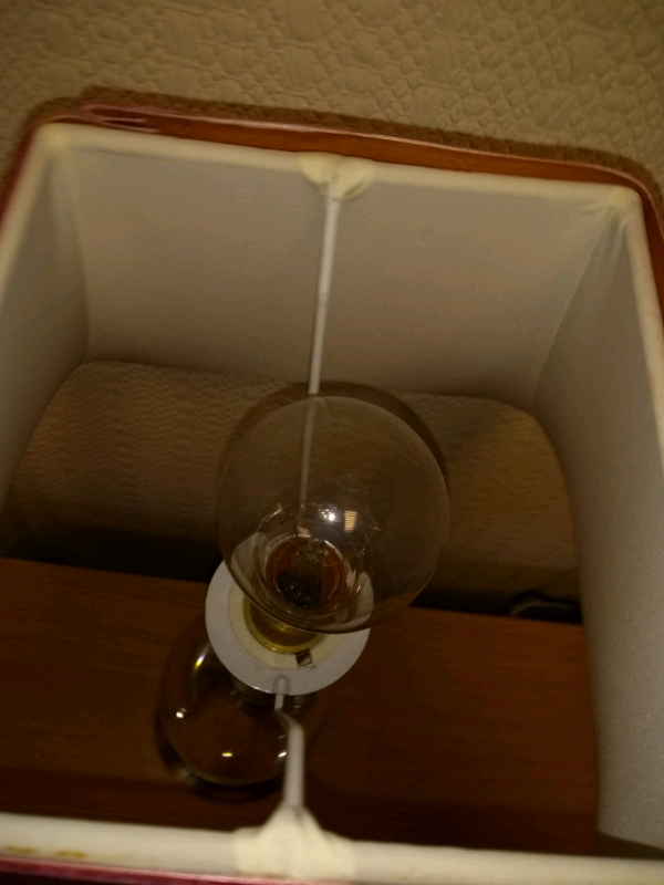 Table Lamp Glass Base 